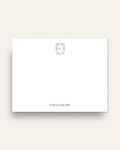 Elegant C Monogram Notecard Set